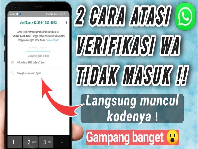 Cara Mengatasi Kode Verifikasi WhatsApp yang Tidak Terkirim